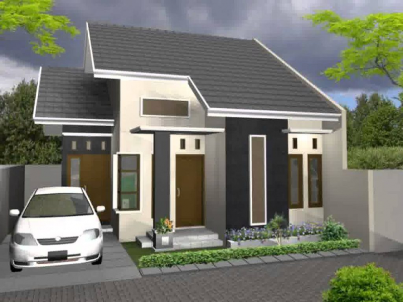 Desain atap rumah minimalis 1 tanpa genteng