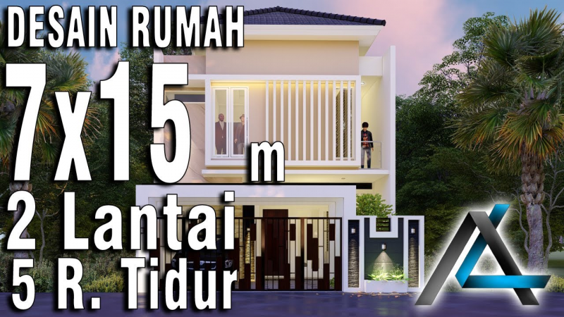 Sketsa Desain Rumah 7x15