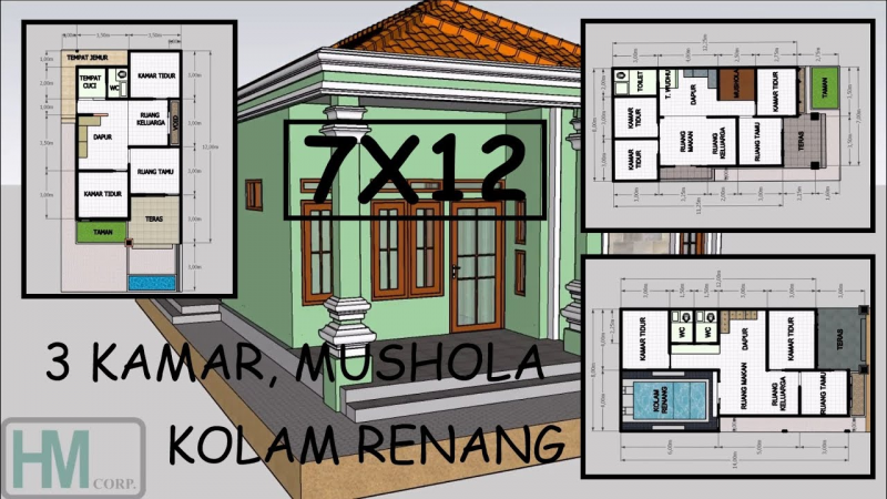 Galeri Desain Rumah 7x12
