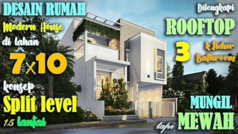 Contoh Gambar Desain Rumah 7x10
