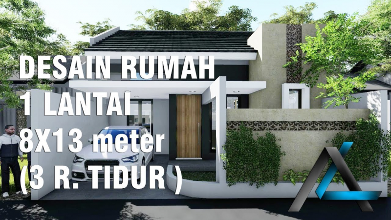 Contoh Desain Rumah 8x15