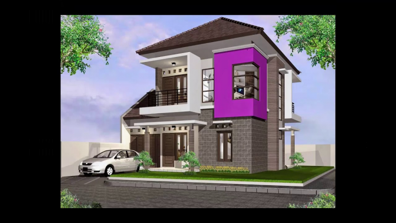 Desain Rumah 8x15 Modern Minimalis