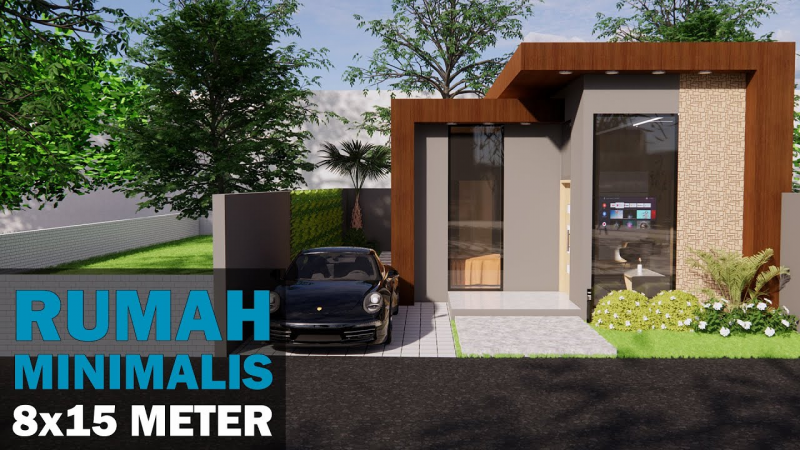 Sketsa Desain Rumah 8x15