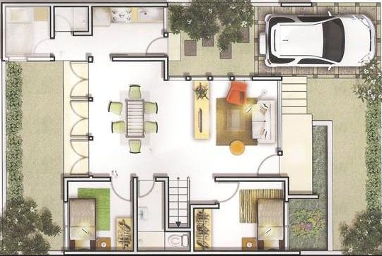 Desain Rumah 8x10 Terupdate