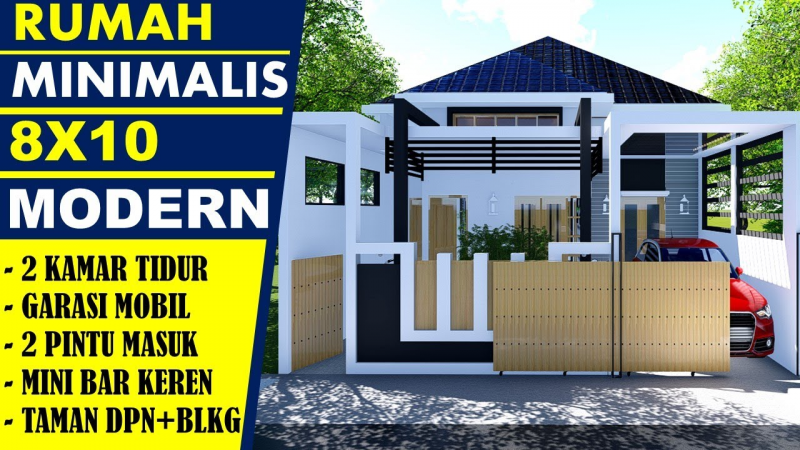 Ide Desain Rumah 8x10