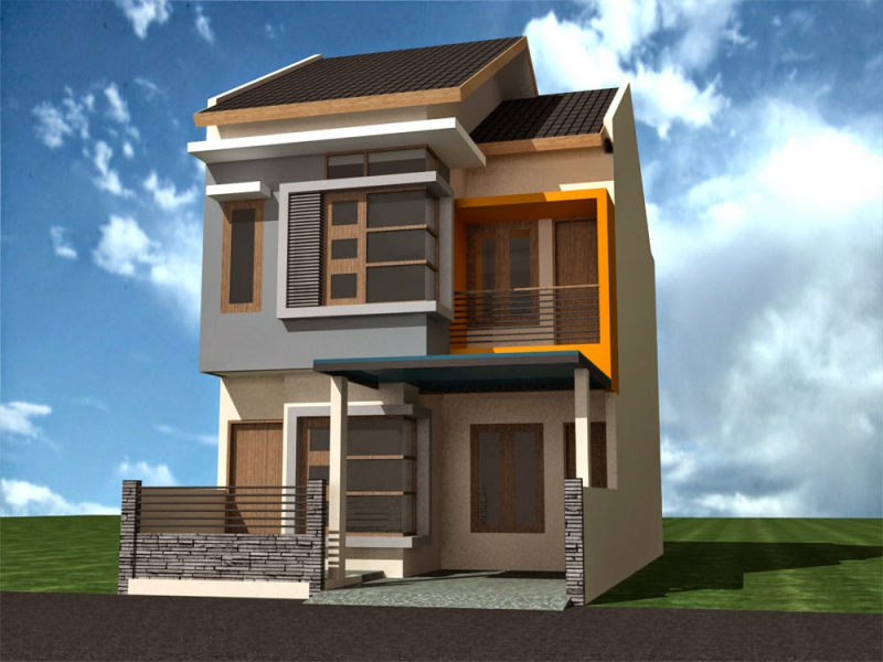 Atap Rumah Minimalis Modern Lantai 2