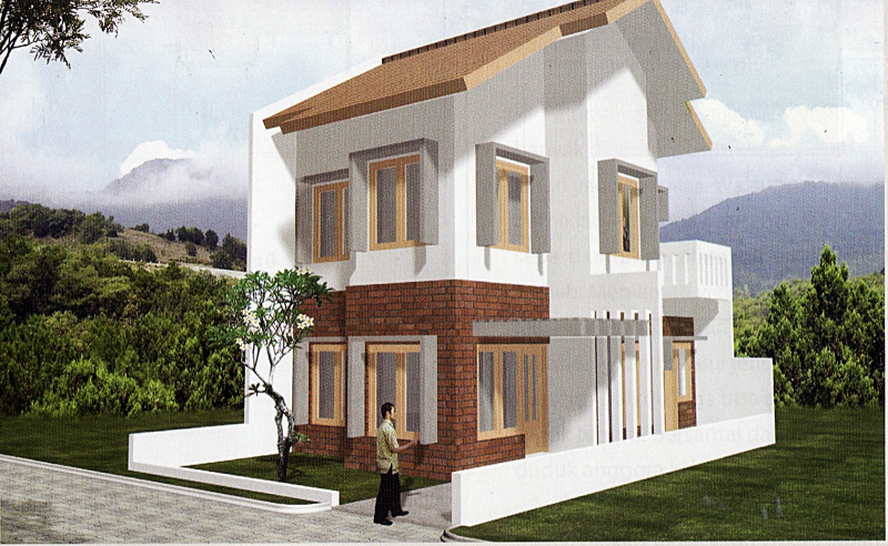 Model Atap Rumah Minimalis 2 Lantai