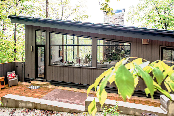 Desain Rumah Atap Miring Kedepan Gambar