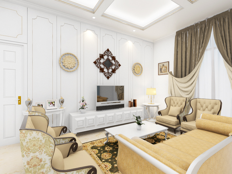 Desain Rumah Amerika Klasik Gambar