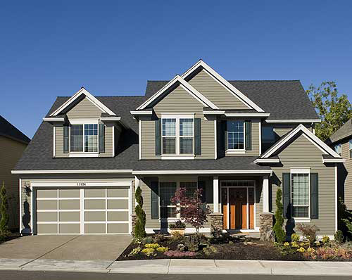 Desain Rumah Amerika Klasik Simple