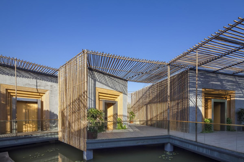 Desain Rumah Bambu Jepang Modern Minimalis