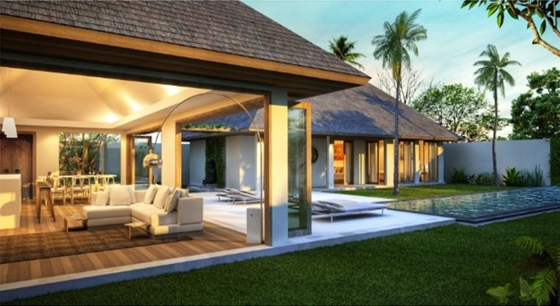 Desain dengan sentuhan rumah tradisonal Bali