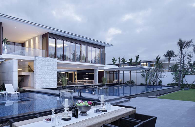 Desain Rumah Bali Modern Simple