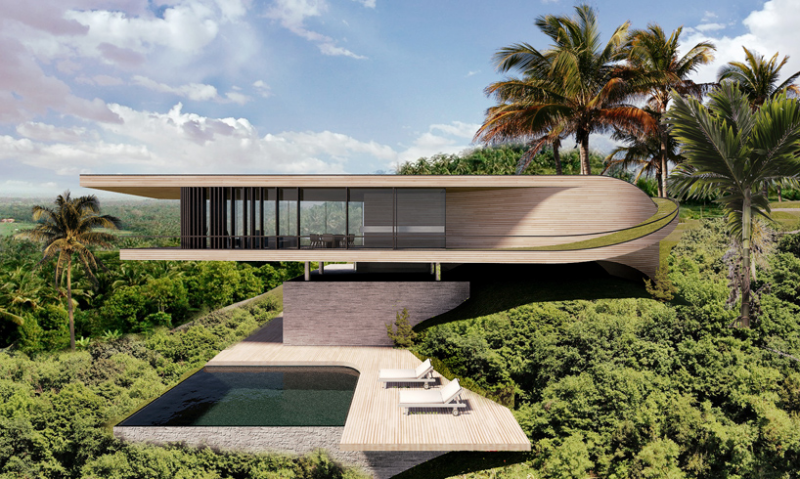 Ide Desain Rumah Bali Modern