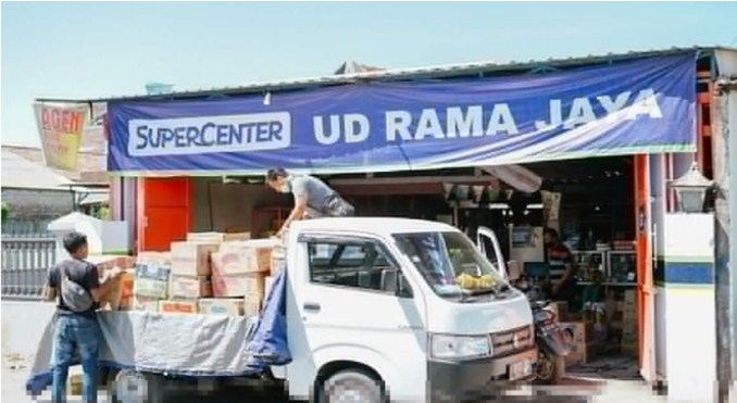 Desain Toko garasi rumah