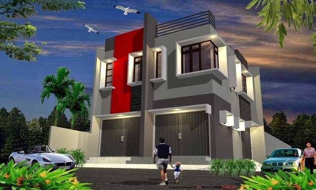 Desain Rumah dan Toko Minimalis Modern