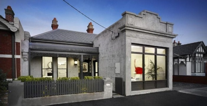 Desain Rumah toko 1 lantai