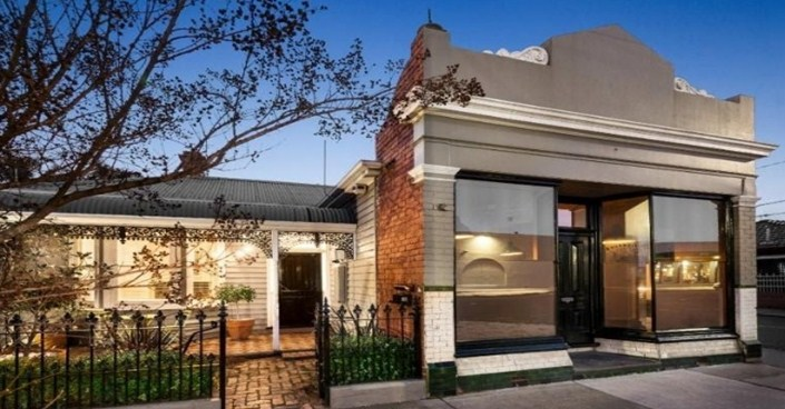 Desain Rumah toko vintage