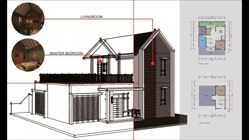 Gambaran Desain Rumah dan Toko
