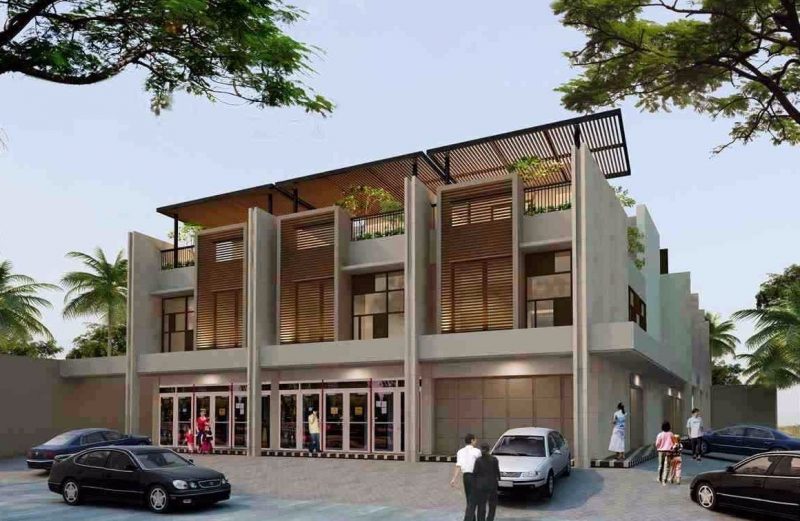 Sketsa Desain Rumah dan Toko