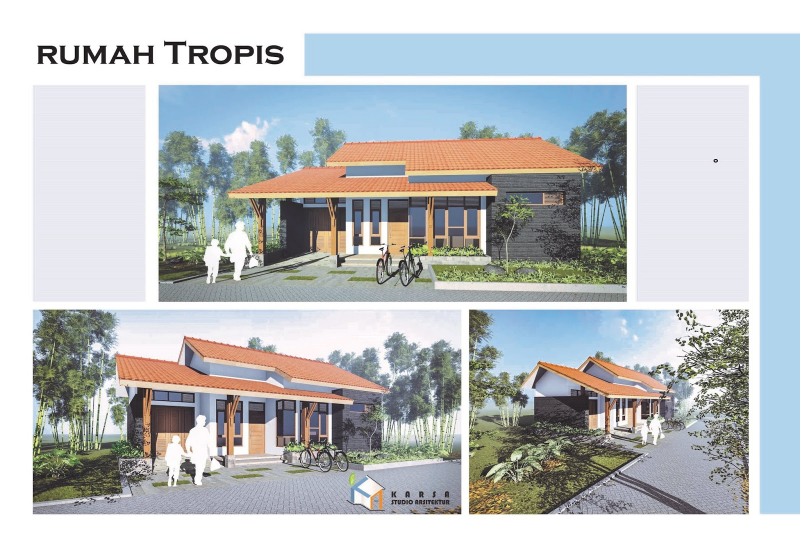 Desain Rumah Desa Terkini
