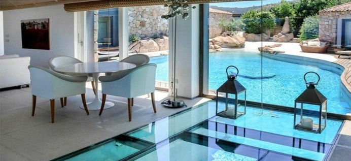 Desain Kolam Renang Desain kolam renang di dalam ruangan