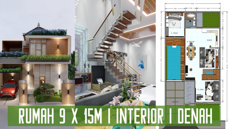 Foto Desain Rumah Dengan Kolam Renang