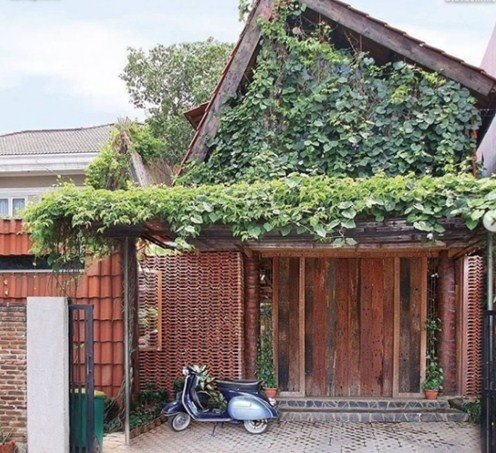 Desain Rumah dengan Material Rakyat