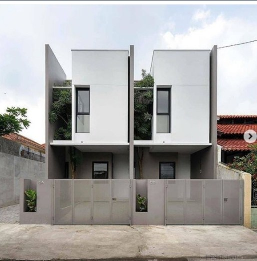 Desain rumah Twin House