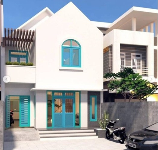 Desain Tampak depan rumah minimalis tropis