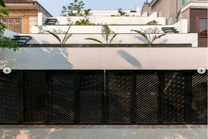 Desain unik rumah teras bersusun