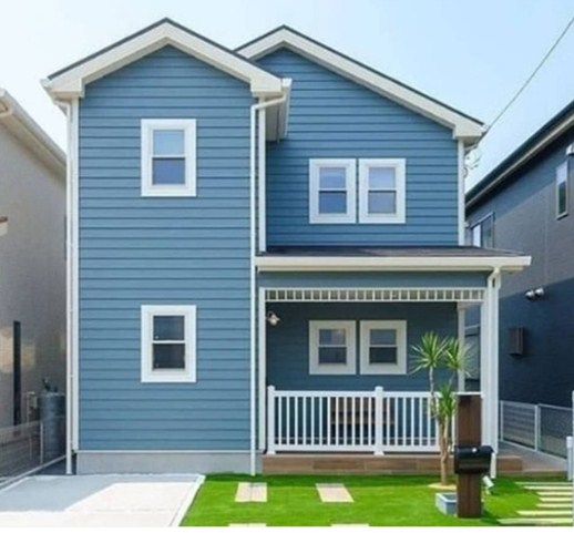 Rumah minimalis American classic