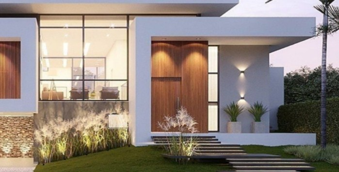 Desain RUmah Flat Roof