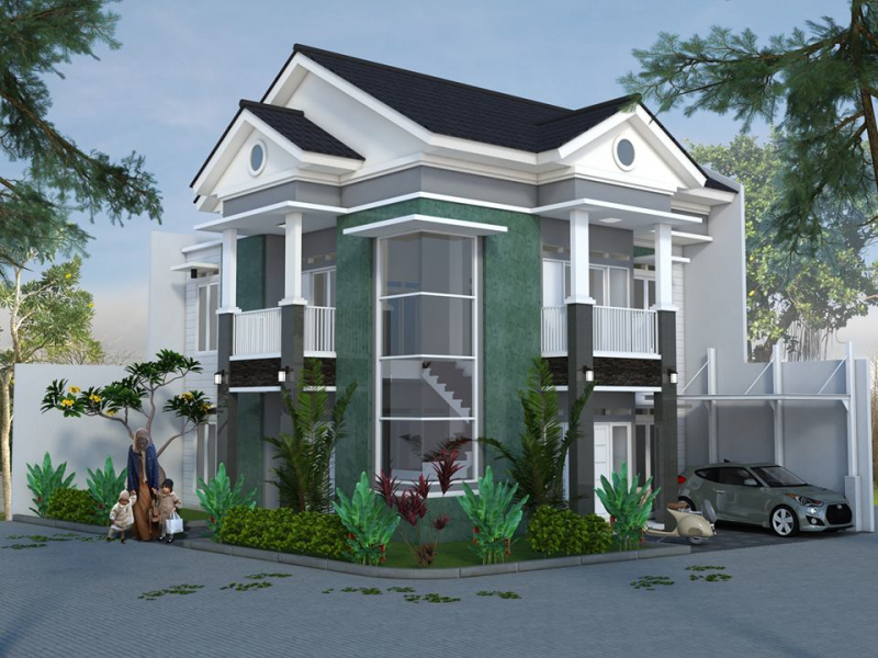 Desain Rumah Hook Foto