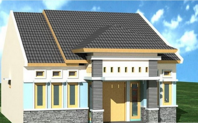 Model Atap Rumah Sederhana 3 kamar