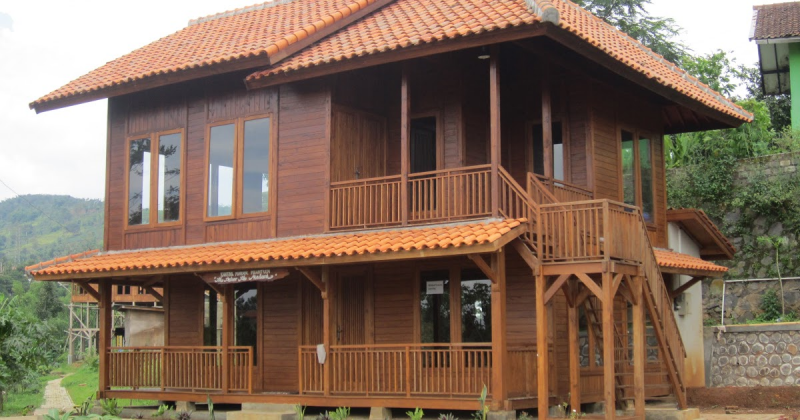 Contoh Desain Rumah Kampung Jawa