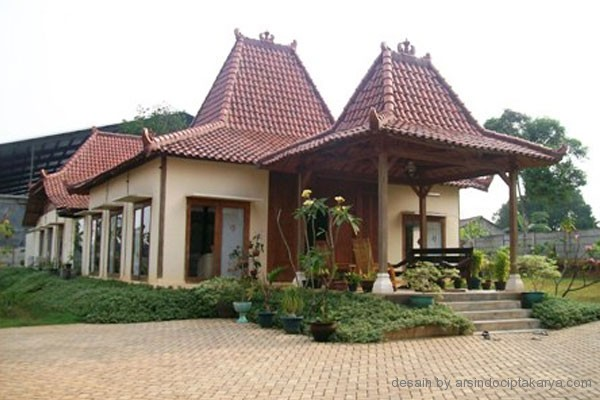 Contoh Gambar Desain Rumah Kampung Jawa