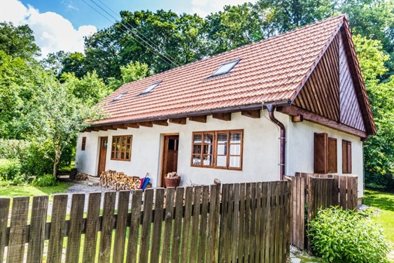 Model rumah kampung yang panjang
