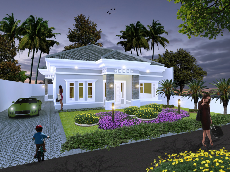 Desain Rumah Jawa Limasan Keren