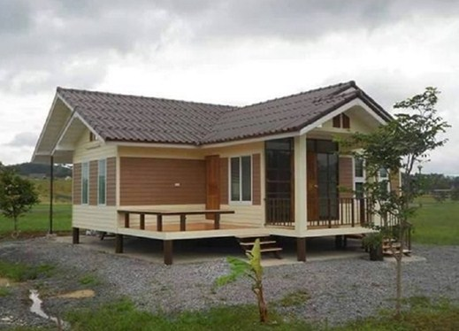 Desain Rumah yang berbentuk panggung