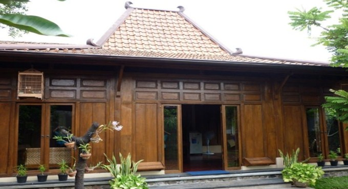 Desain rumah Joglo simpel
