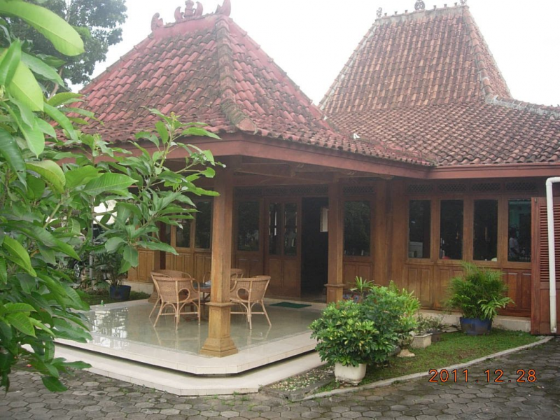 Desain Rumah Joglo Modern Contoh