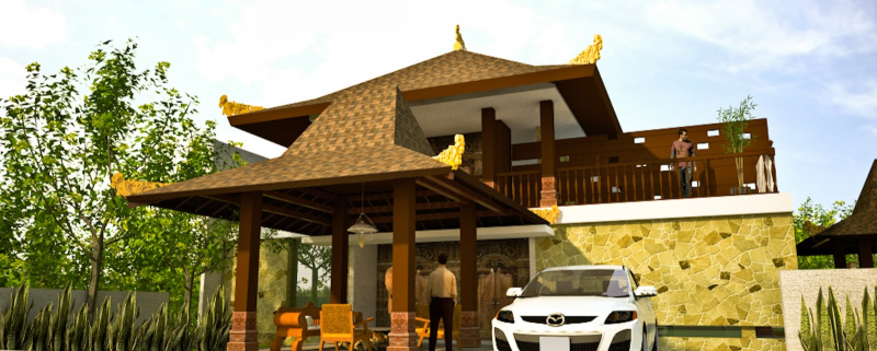 Desain Rumah Joglo Modern Renovasi
