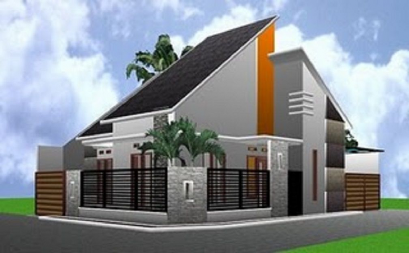 Atap Rumah Miring Minimalis 2020