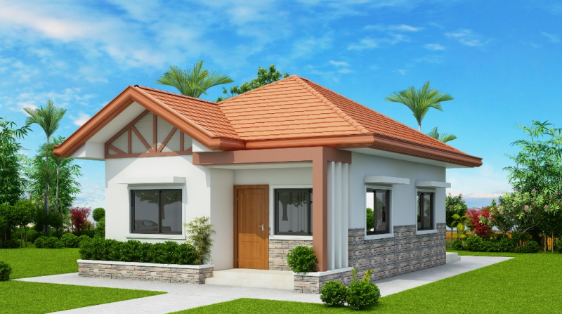 Desain Rumah Kecil Gambar