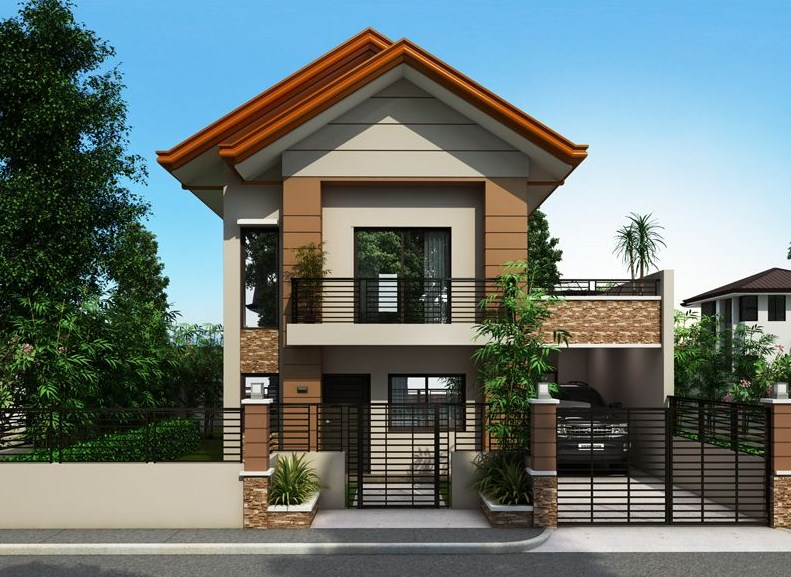 Desain Rumah Kecil 2 Lantai Baru