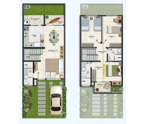Desain Rumah Kecil Dengan 3 Kamar Tidur