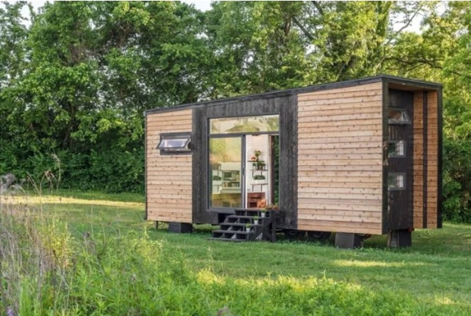 Desain rumah kayu alpha