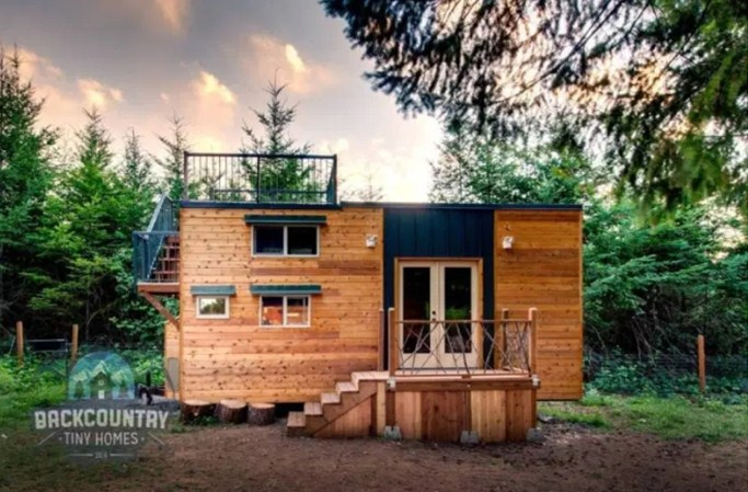 Desain rumah kayu dari Oregon