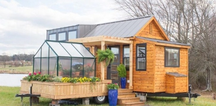 Desain rumah kayu nomaden